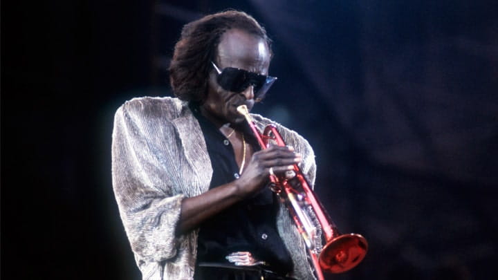 Miles Davis, who won eight Grammy awards over a 30 year spell
